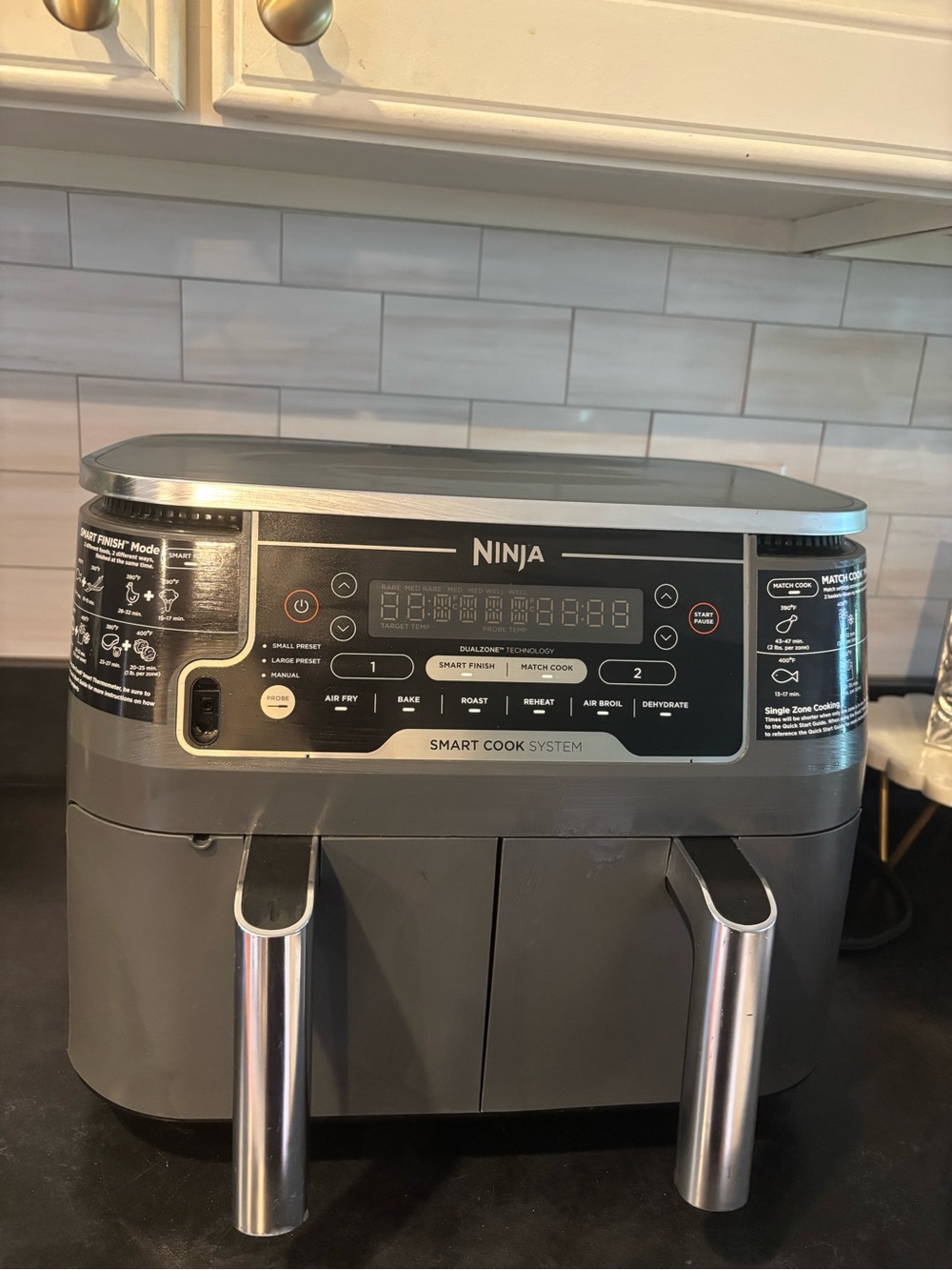 Ninja Smart Cook System Air Fryer Oven - Gray and Silver